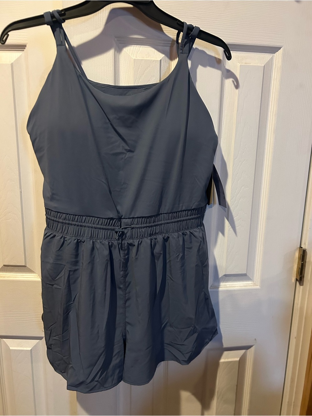 Avia cinched waist plus size romper